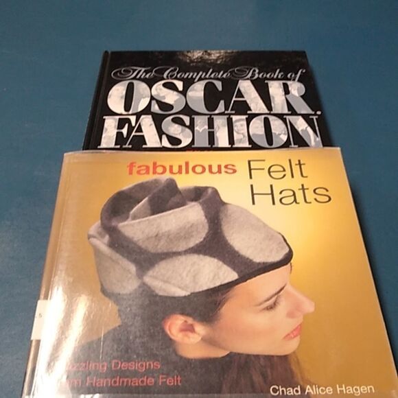 Oscar Fashion and Fabulous Felt Hats Books Glamour and Dazzling Designs - Picture 1 of 9
